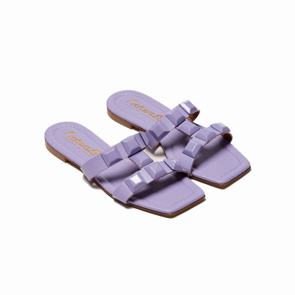 Galia Lilac Leather
