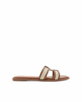 GORDY WIDE FIT - NATURAL LINEN-TAN