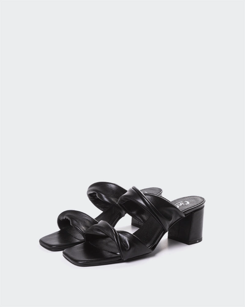 Hester Black Leather