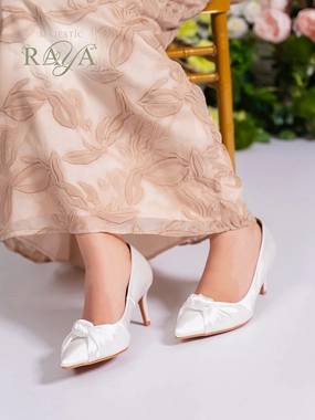 Ilya Satin Knot Heels