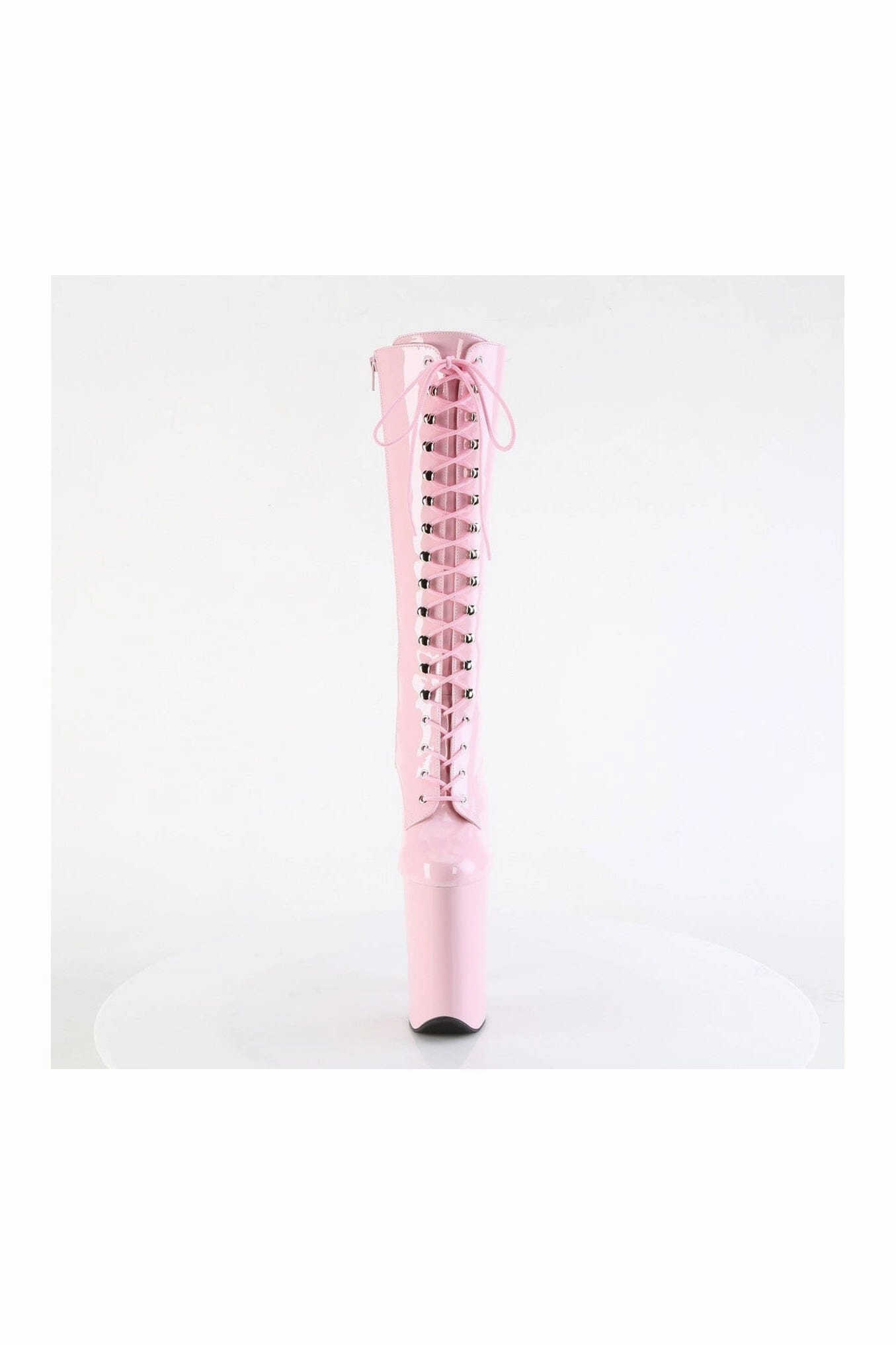 INFINITY-2020 Pink Patent Knee Boot