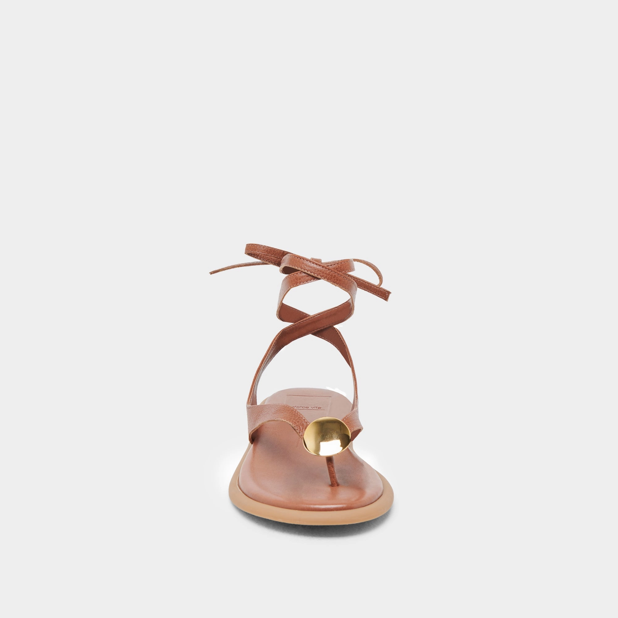 JUDY SANDALS COGNAC LEATHER