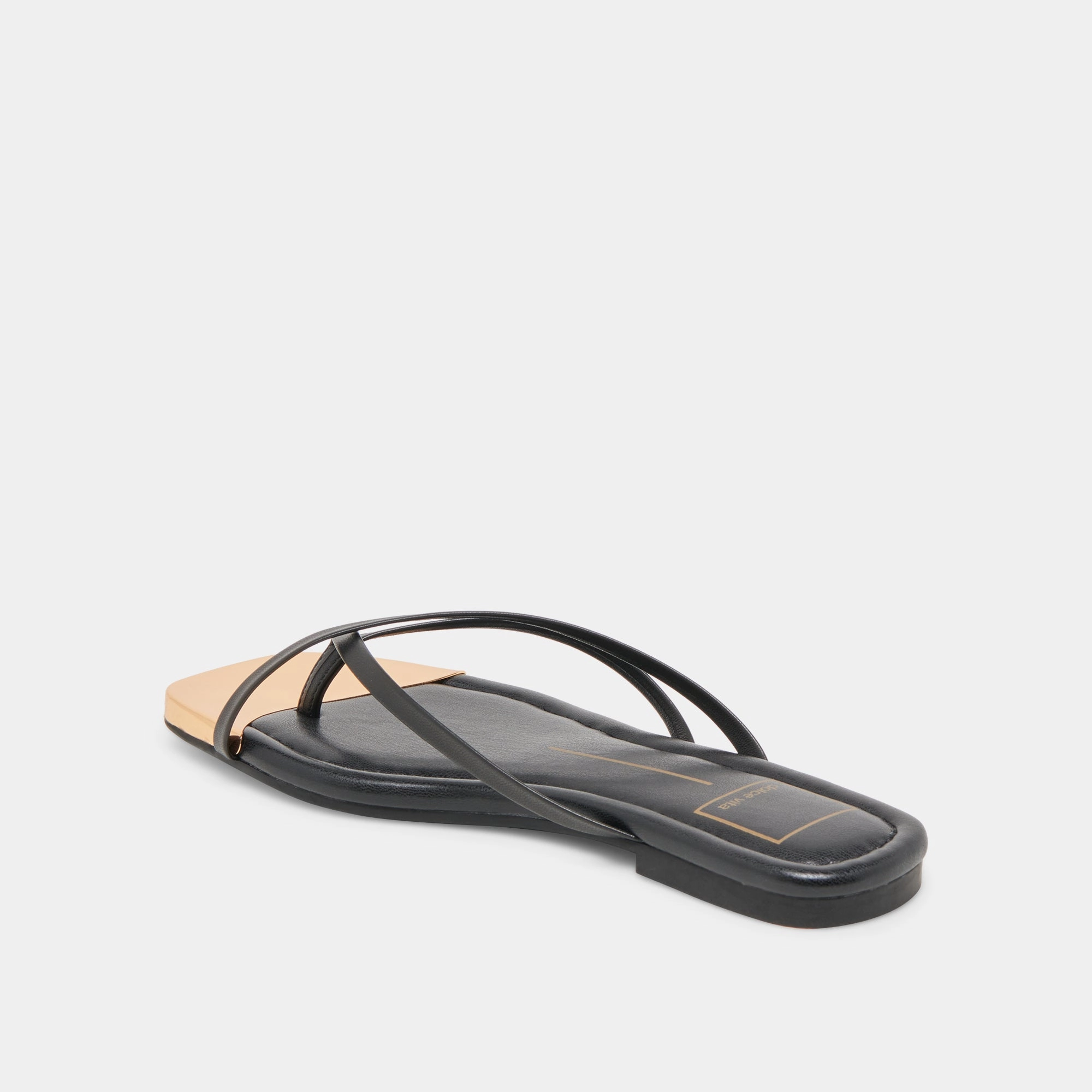 LAGUNA SANDALS BLACK LEATHER