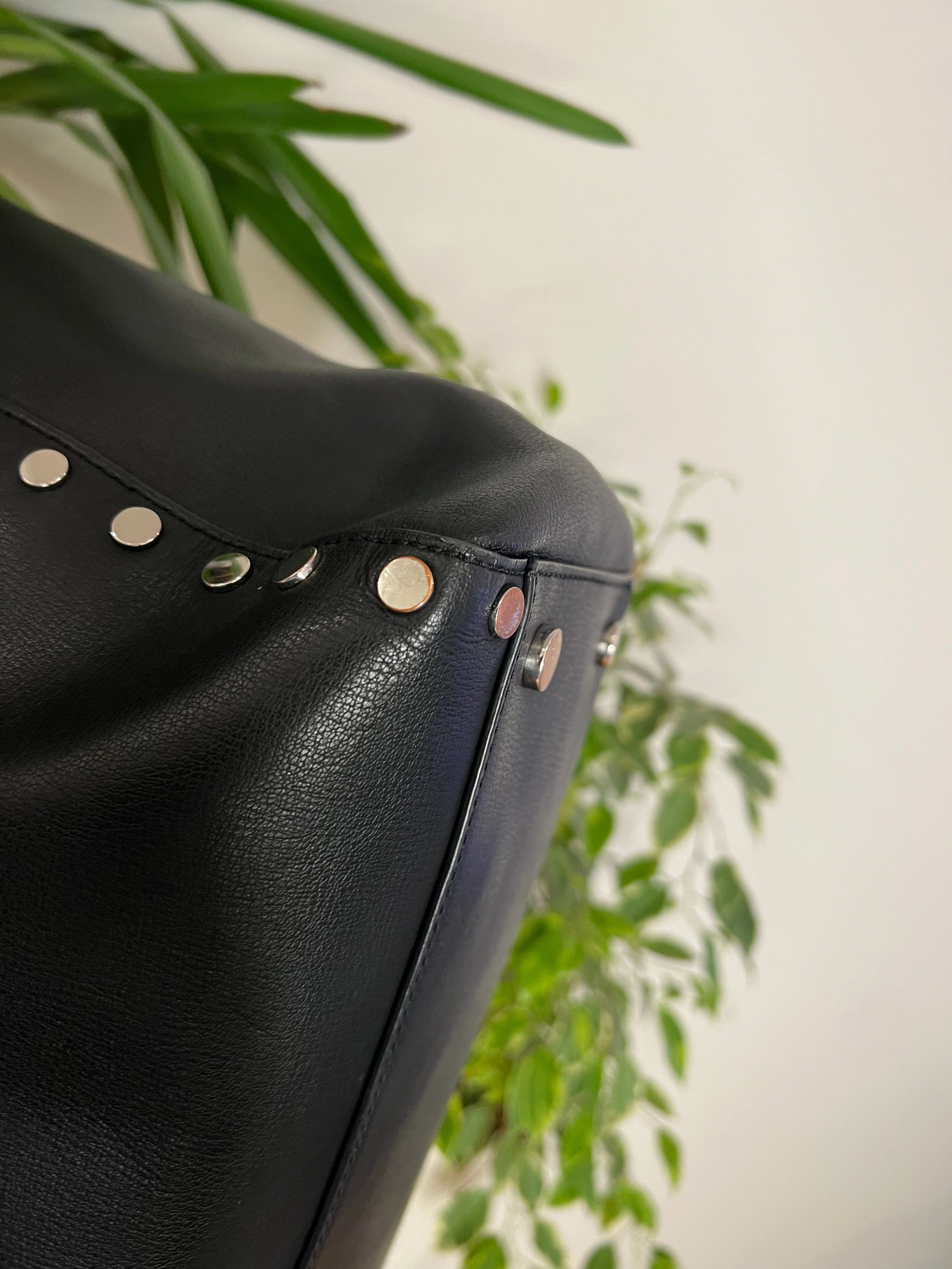 Michael Kors Black Studded Handbag