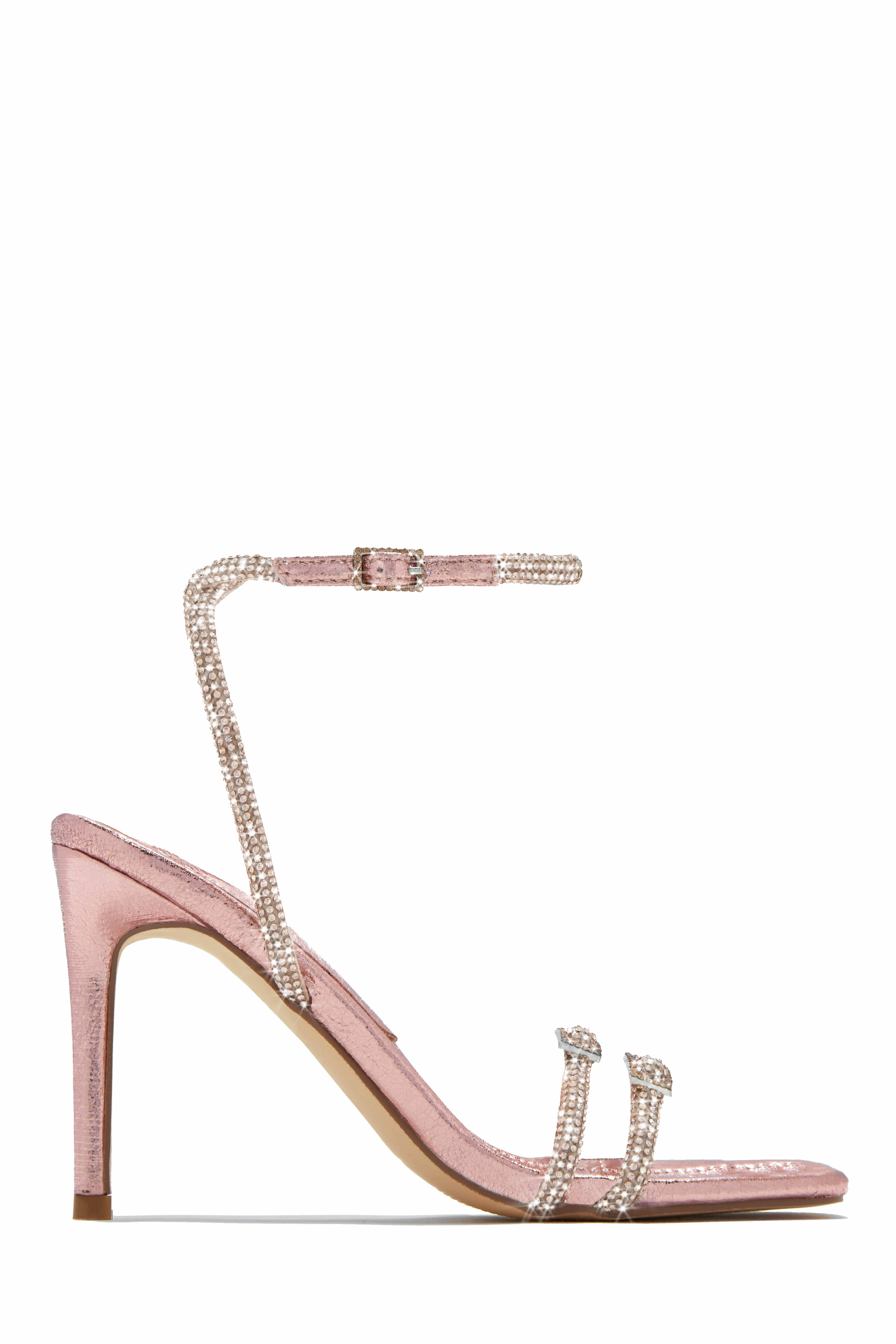 Miliana Embellished Heels - Black