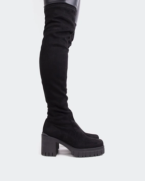 Orford Black Suede