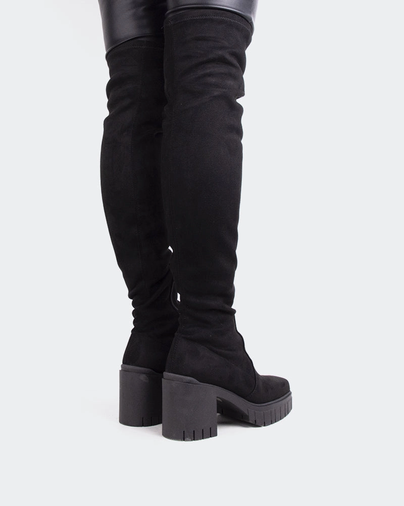 Orford Black Suede