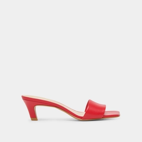 REXA HEELS CHILI LEATHER