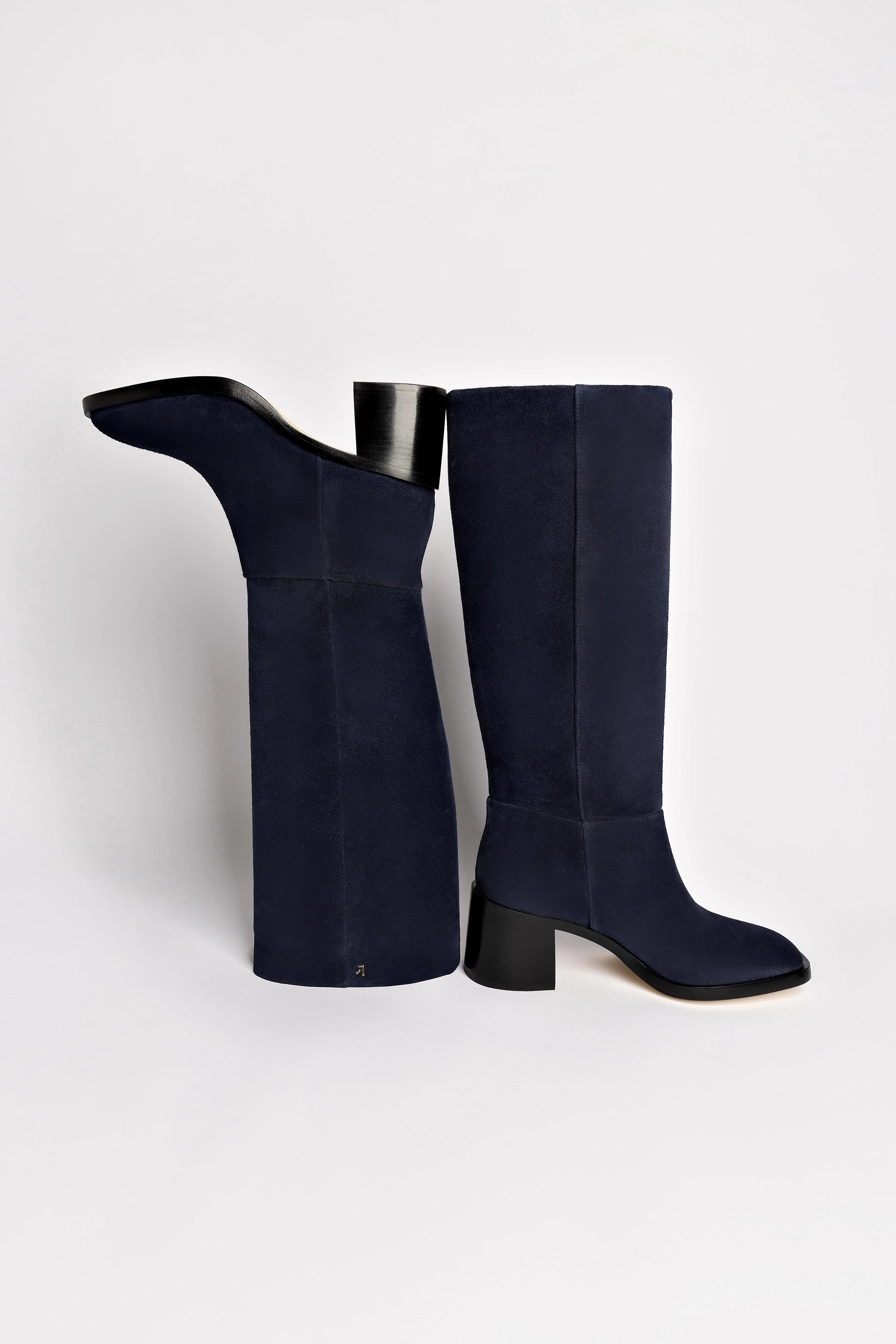 Ricky Boot In Dress Blue Suede