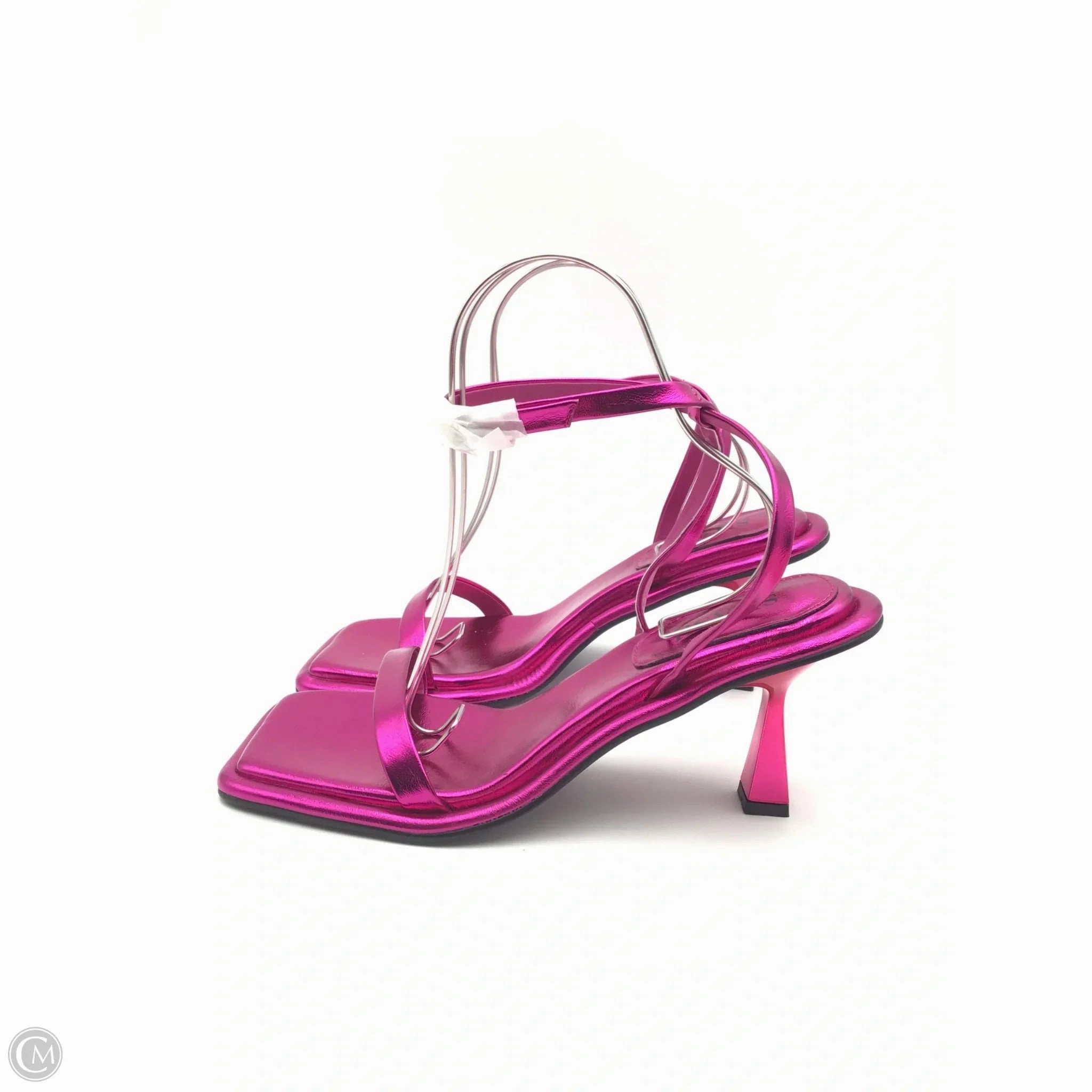 Sandals Heels Kitten By Cmc In Pink, Size: 11