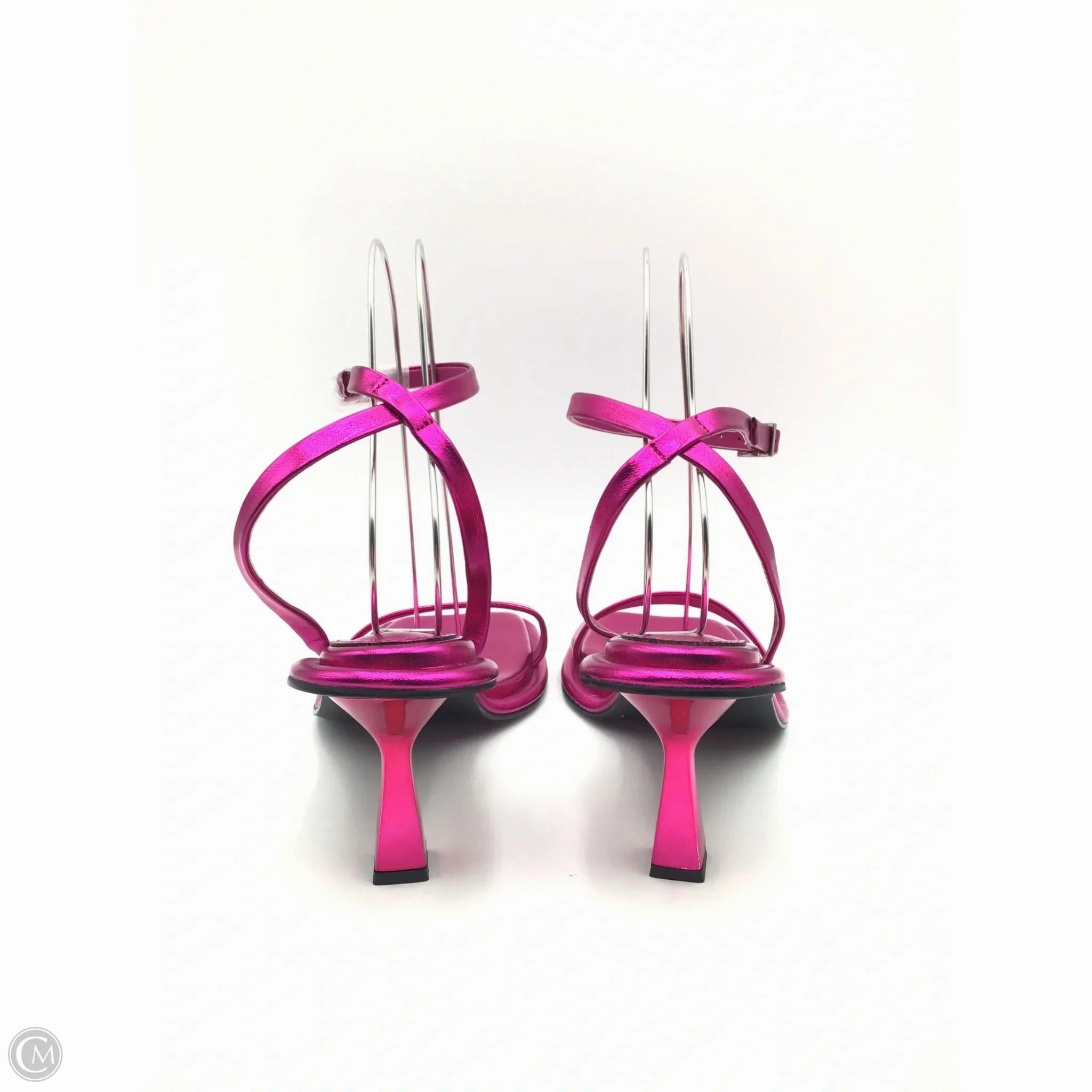 Sandals Heels Kitten By Cmc In Pink, Size: 11