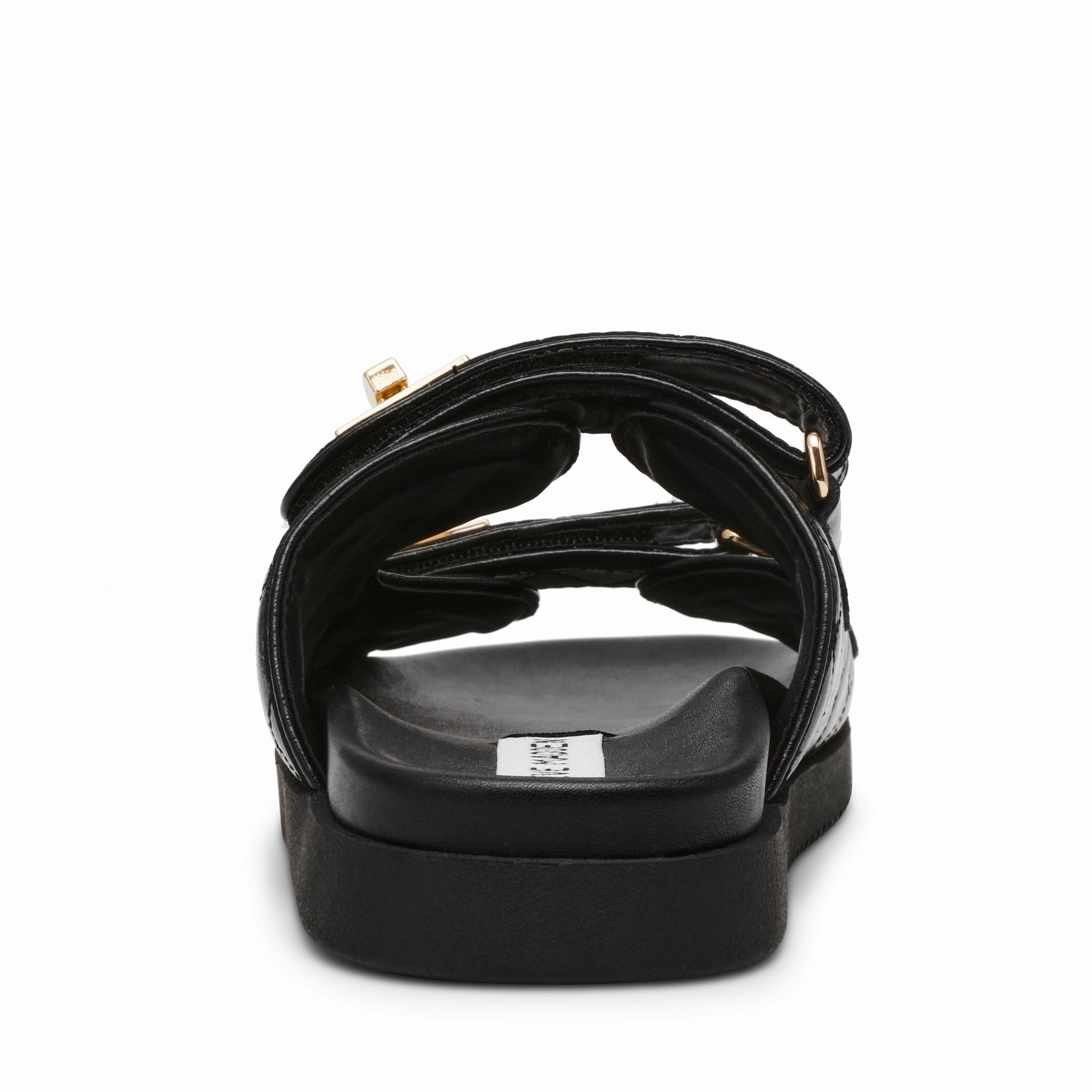 Schmona-CN Slide BLACK LEATHER