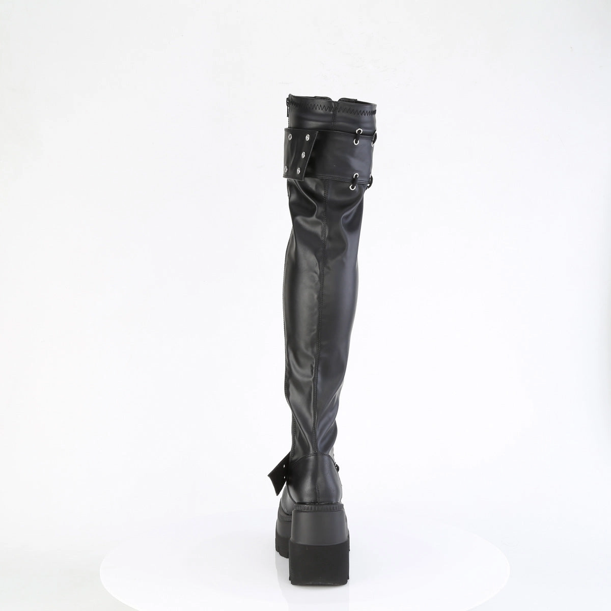 SHAKER-325  Black Vegan Leather