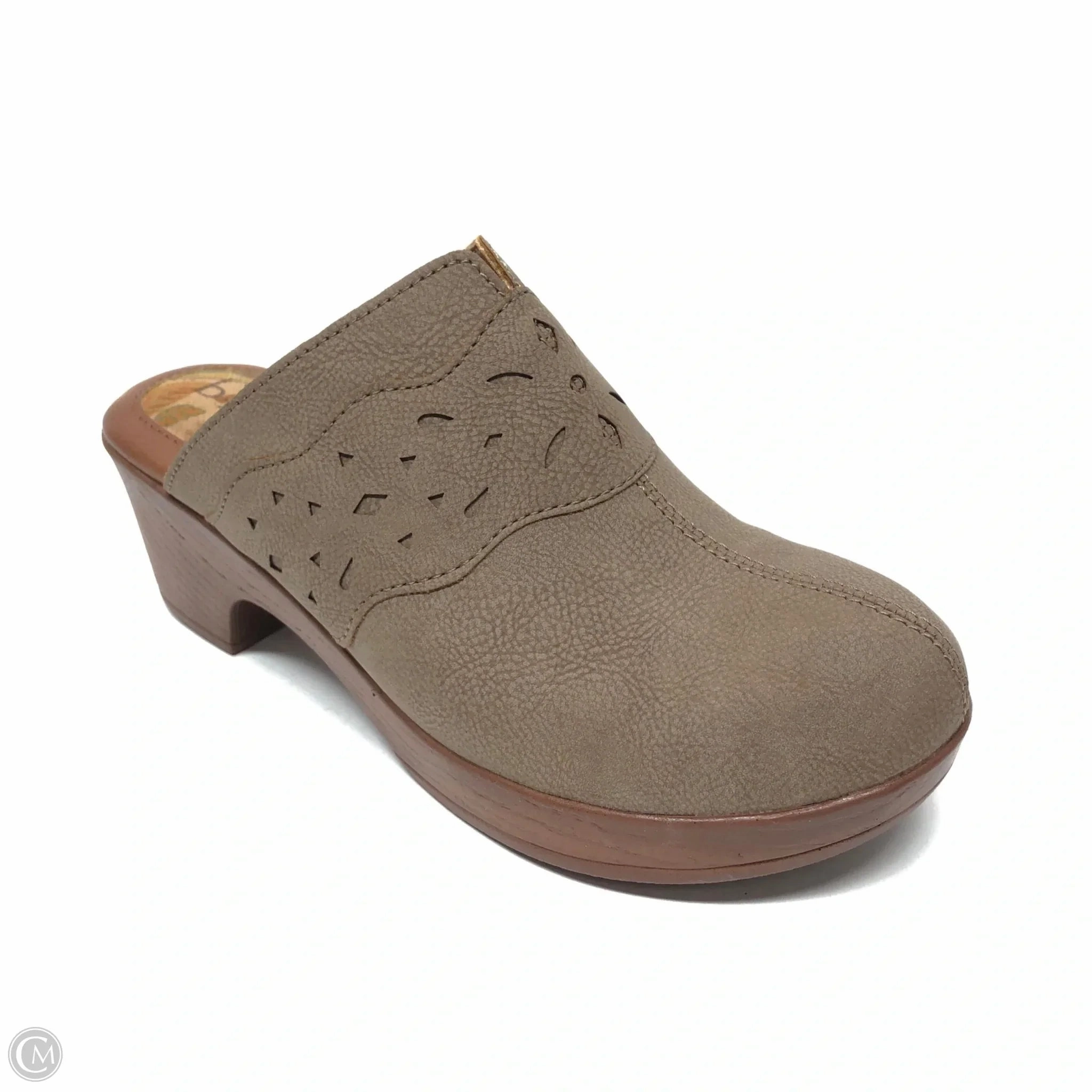 Shoes Heels Block By Boc In Taupe, Size: 7