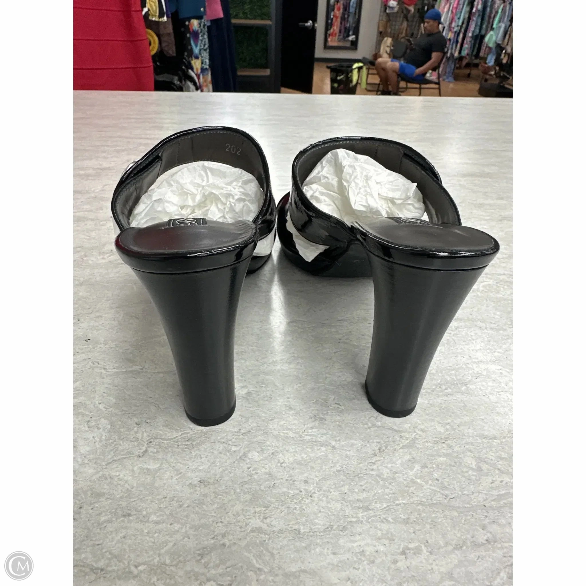 Shoes Heels Block By Brighton In Black, Size: 8.5