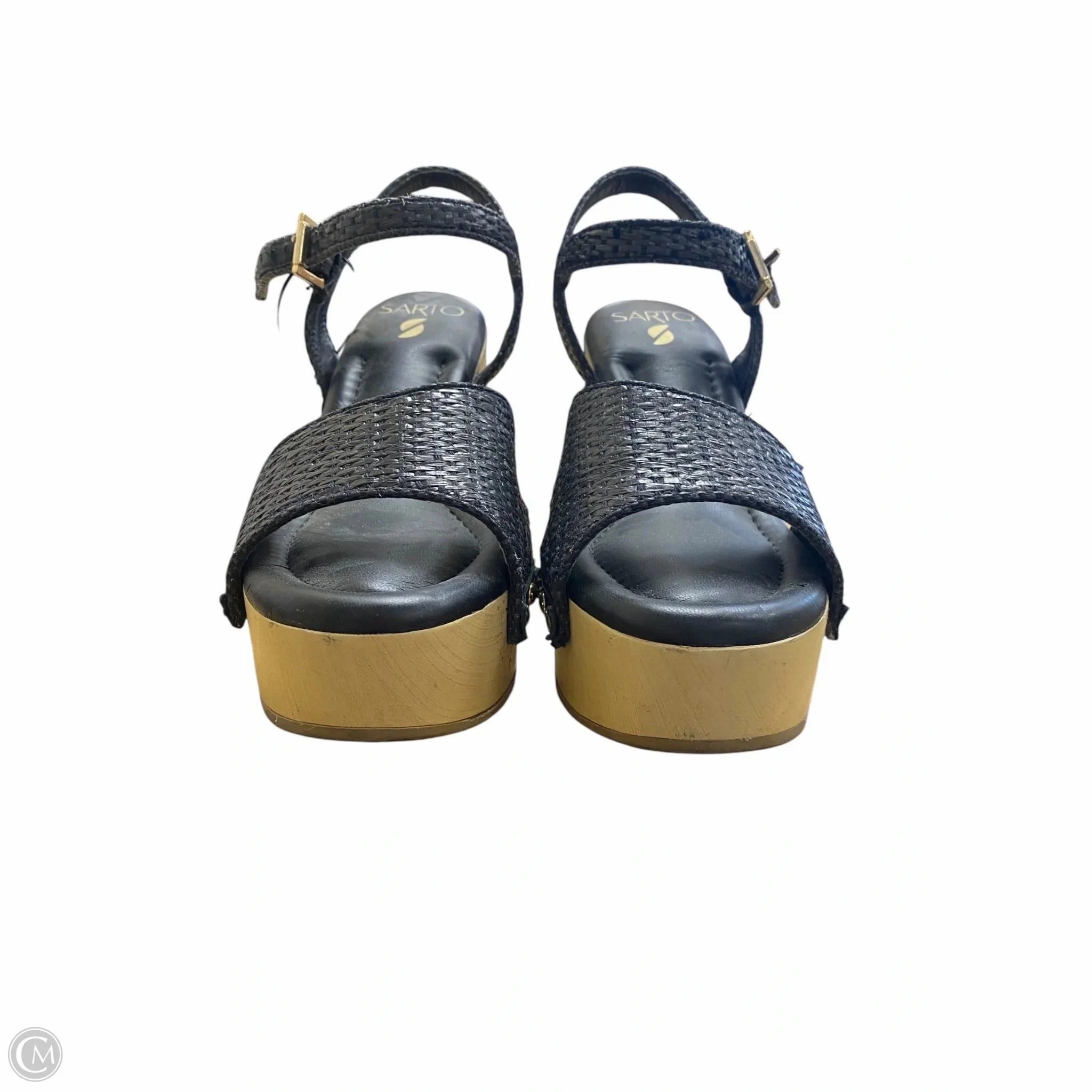 Shoes Heels Block By Franco Sarto In Black, Size: 8