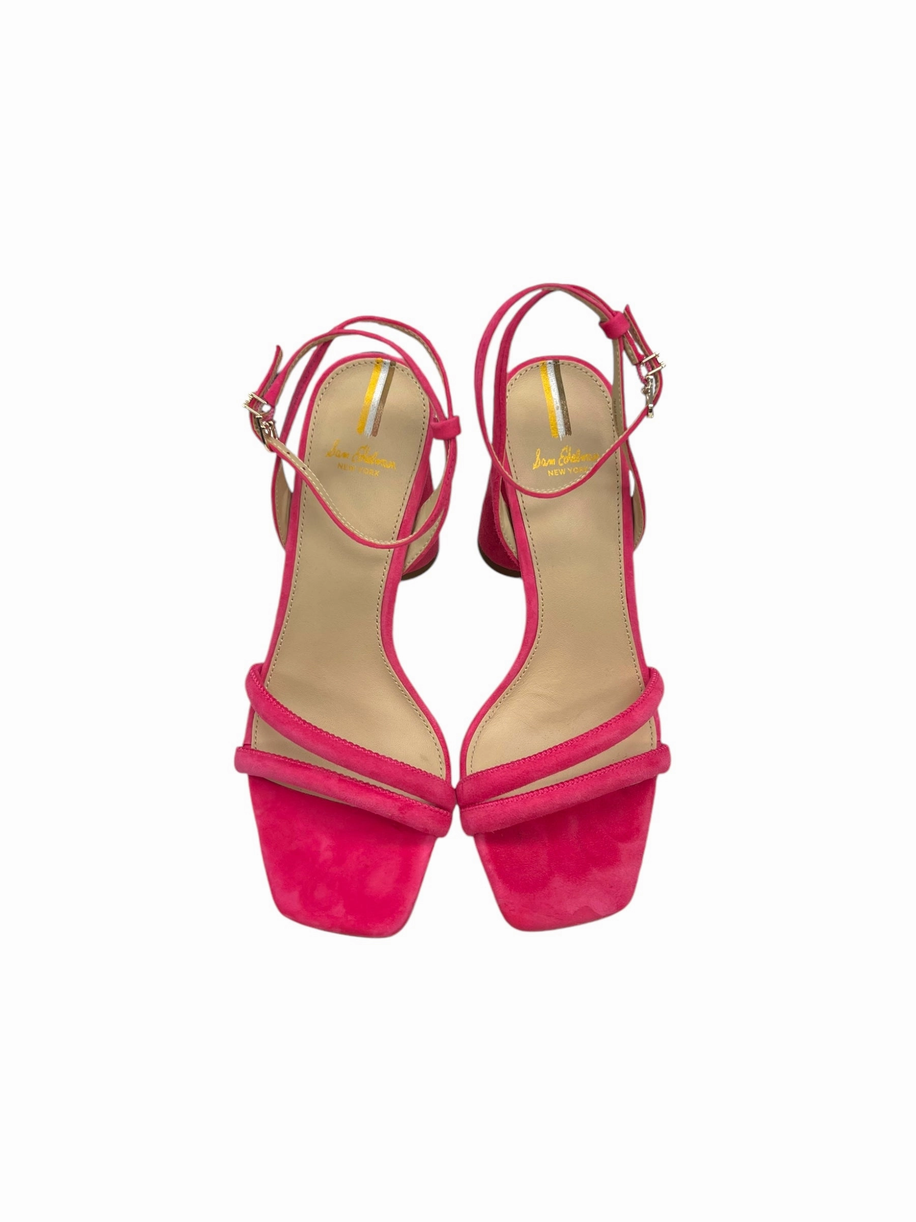 Shoes Heels Block By Sam Edelman In Pink, Size: 7