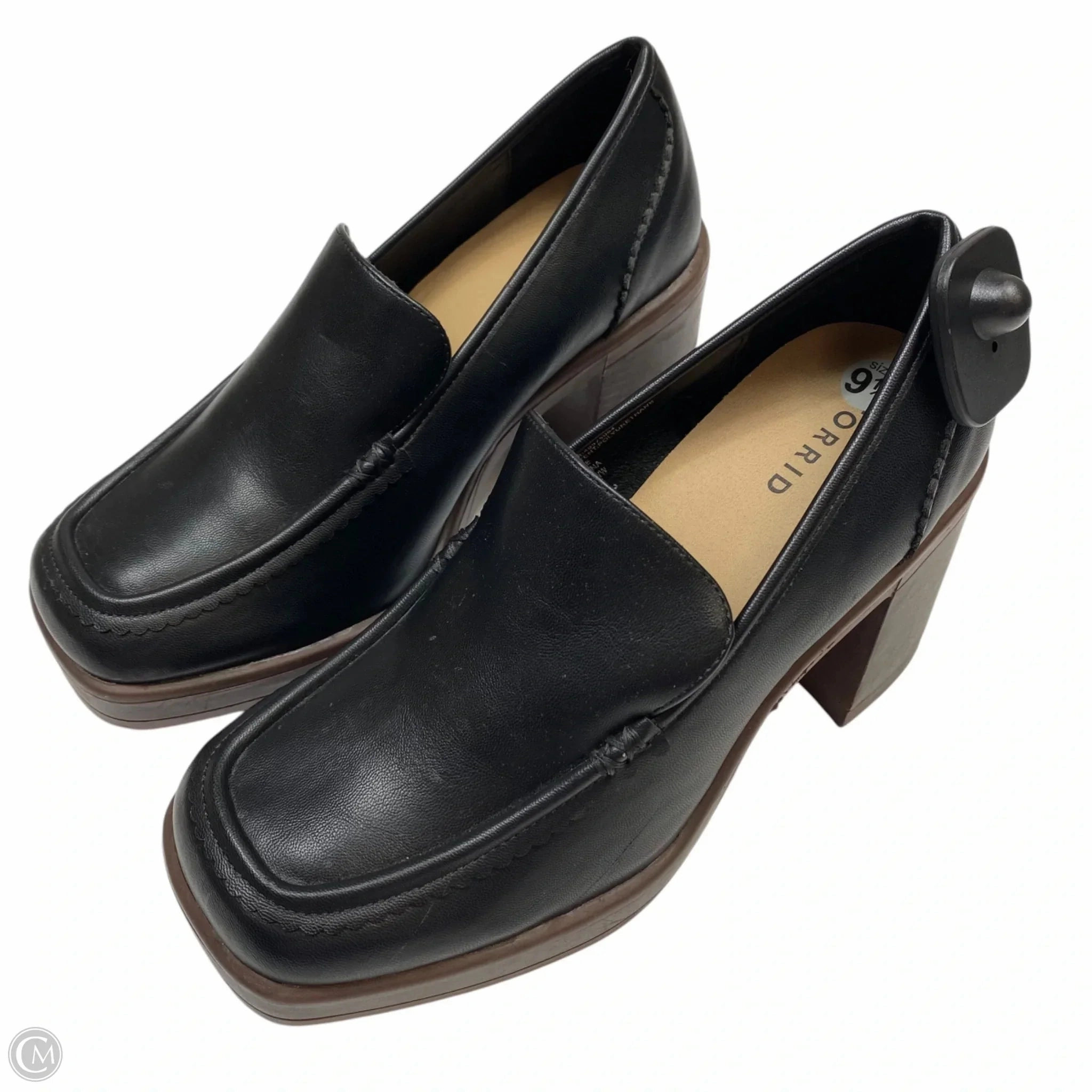 Shoes Heels Block By Torrid In Black, Size: 9.5