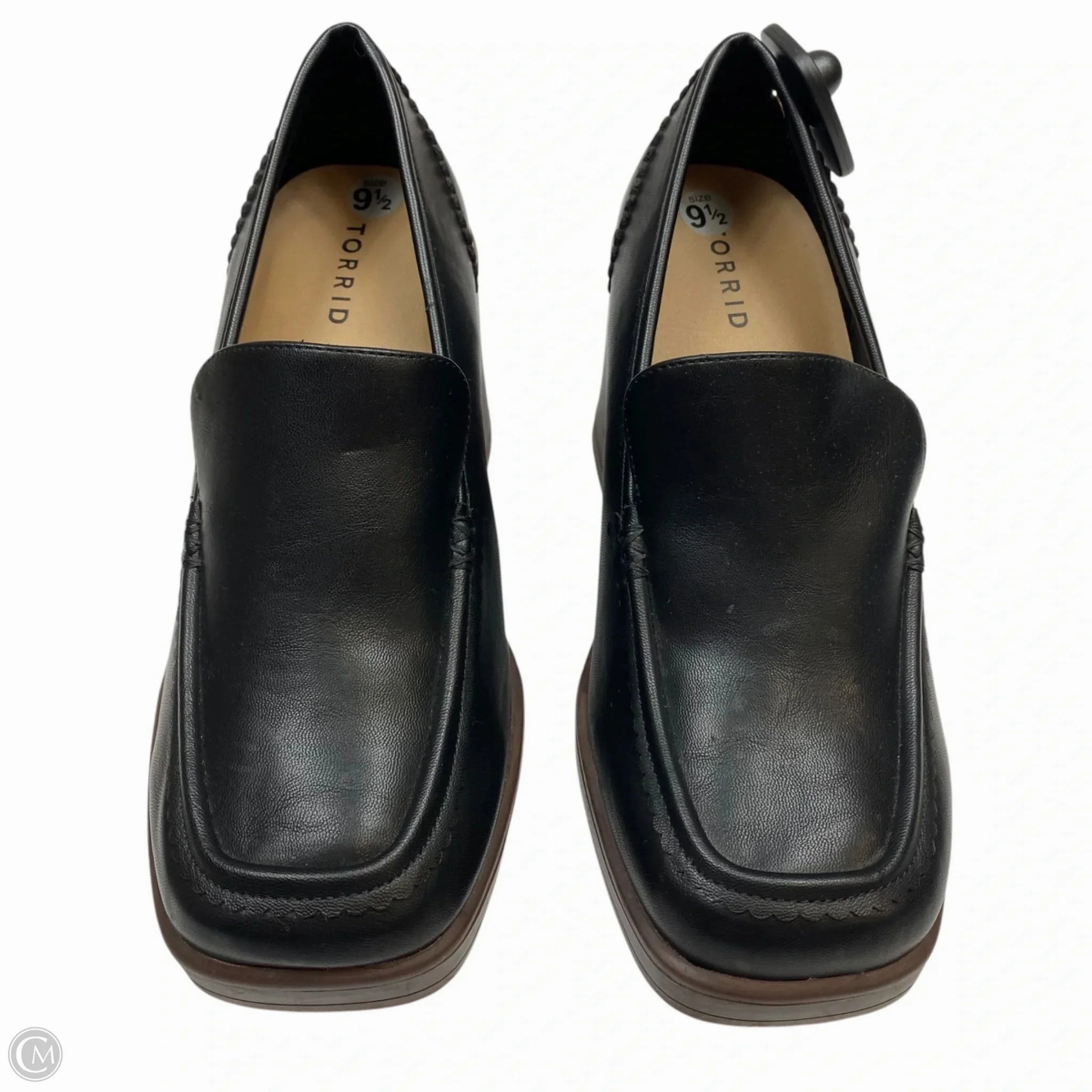Shoes Heels Block By Torrid In Black, Size: 9.5