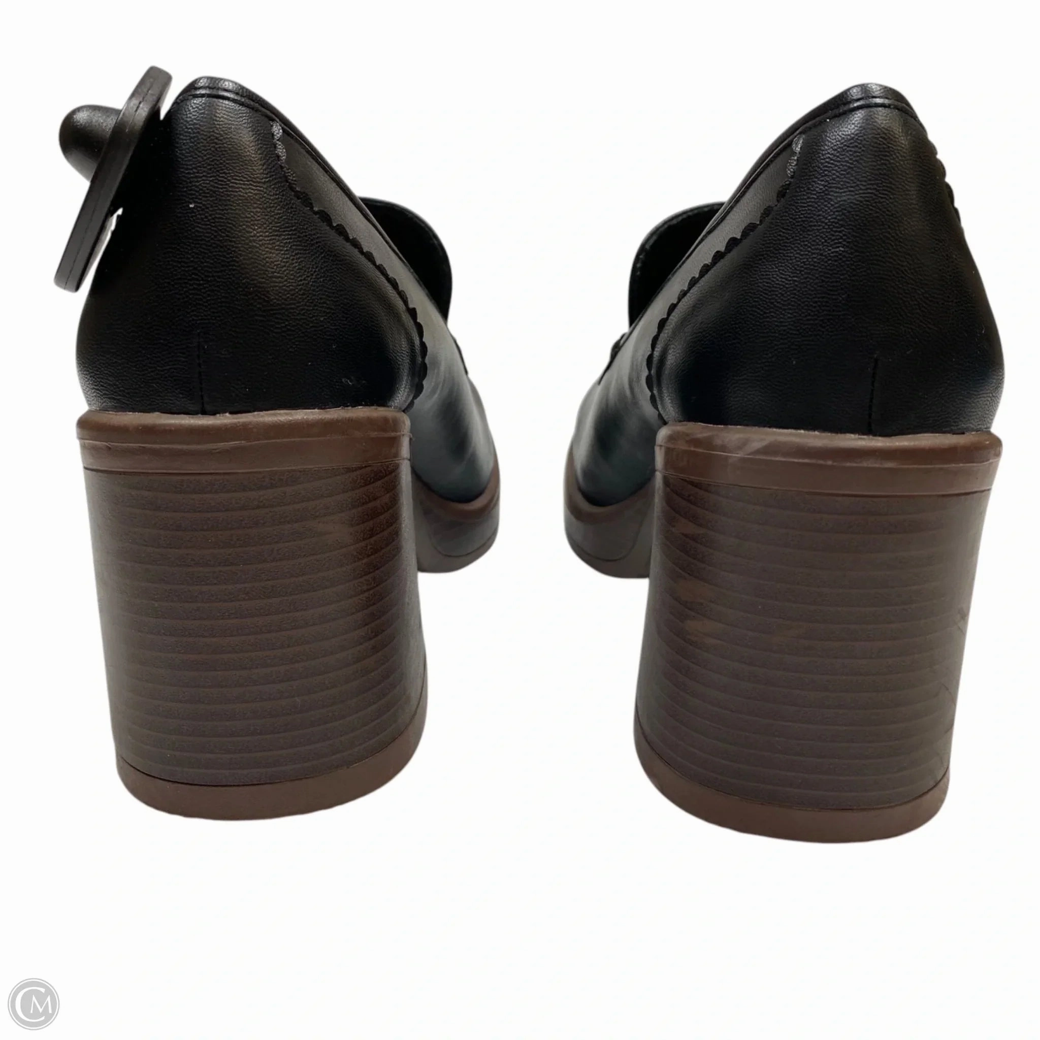 Shoes Heels Block By Torrid In Black, Size: 9.5