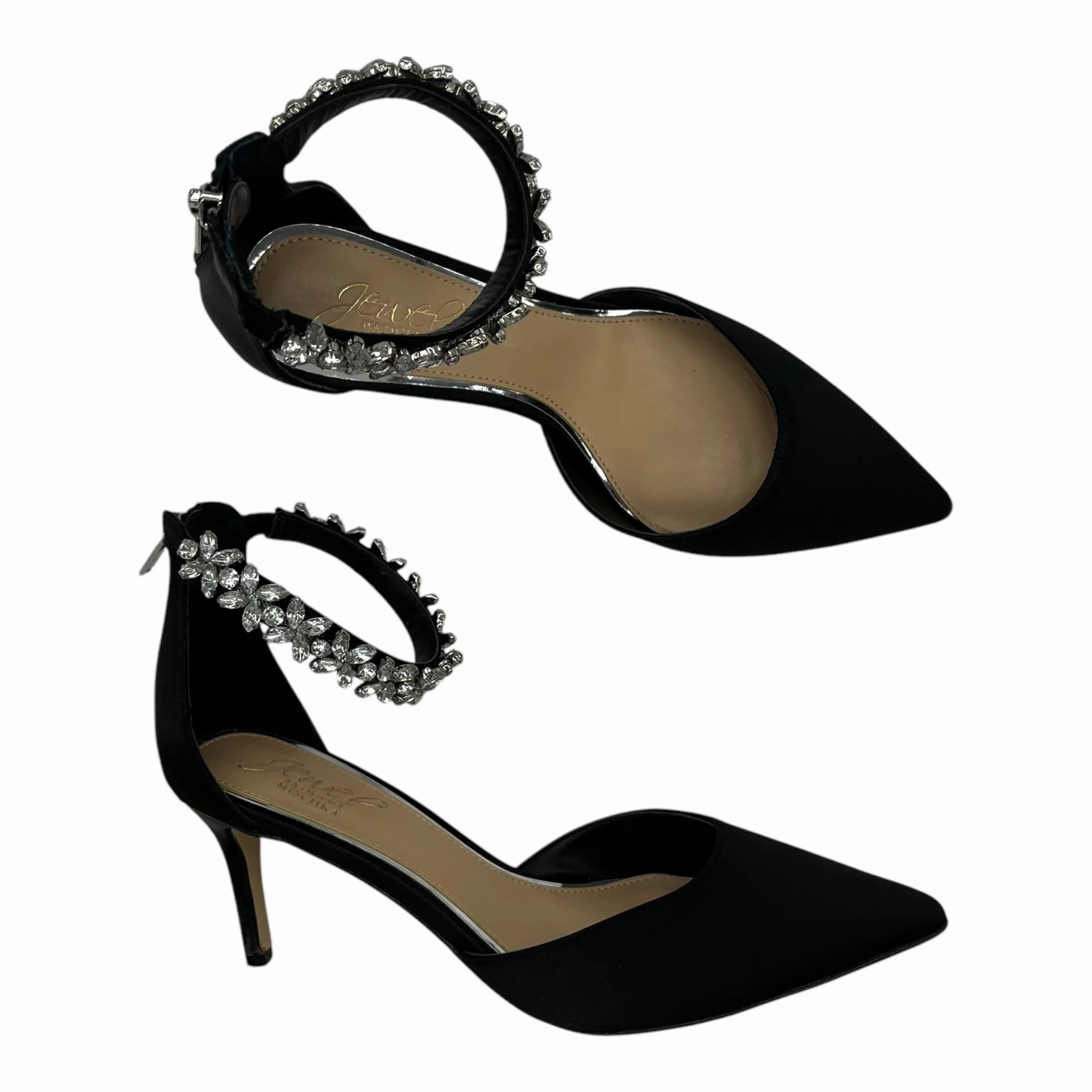 Shoes Heels Stiletto By Jewell In Black, Size:6.5