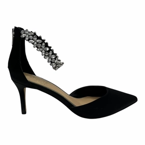 Shoes Heels Stiletto By Jewell In Black, Size:6.5