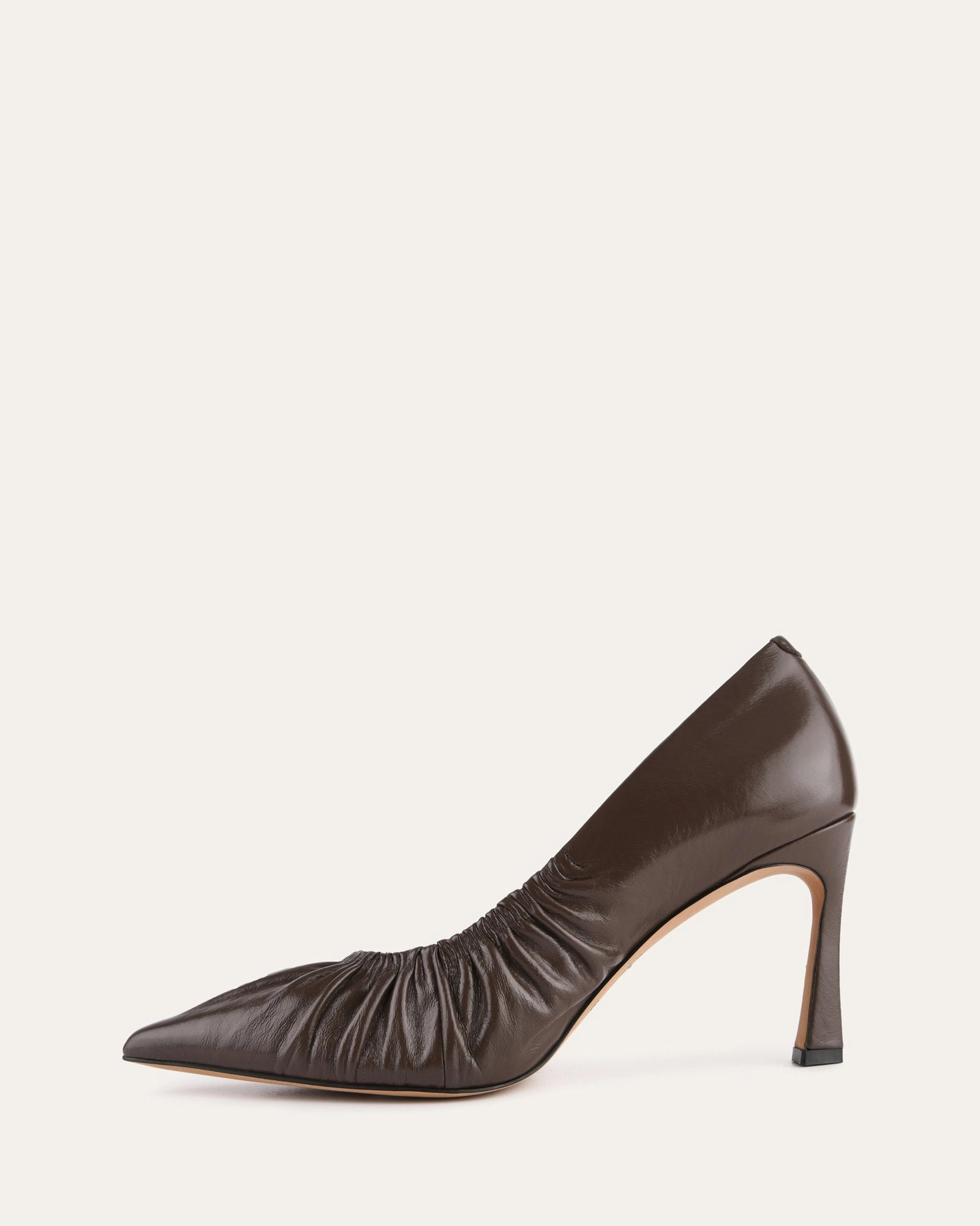 SINCLAIR HIGH HEELS DARK RYE LEATHER