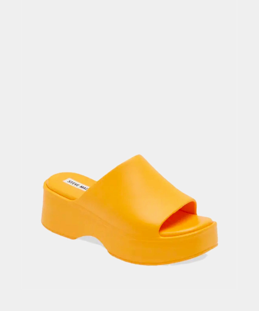 Slinky Platform Sandal - Orange