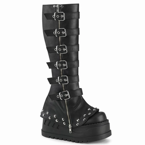 STOMP-223  Black Vegan Leather