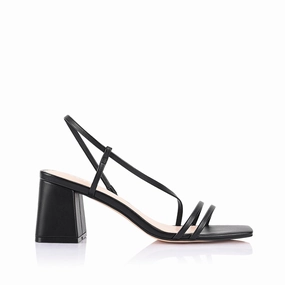 Stormi Block Heel Sandals - Black