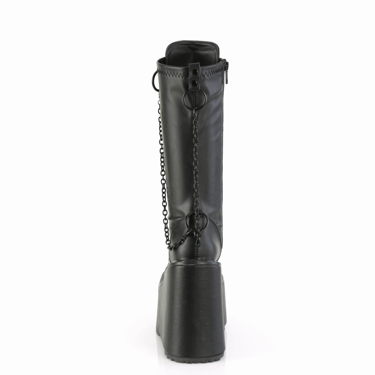 SWING-150  Black Stretch Vegan Leather