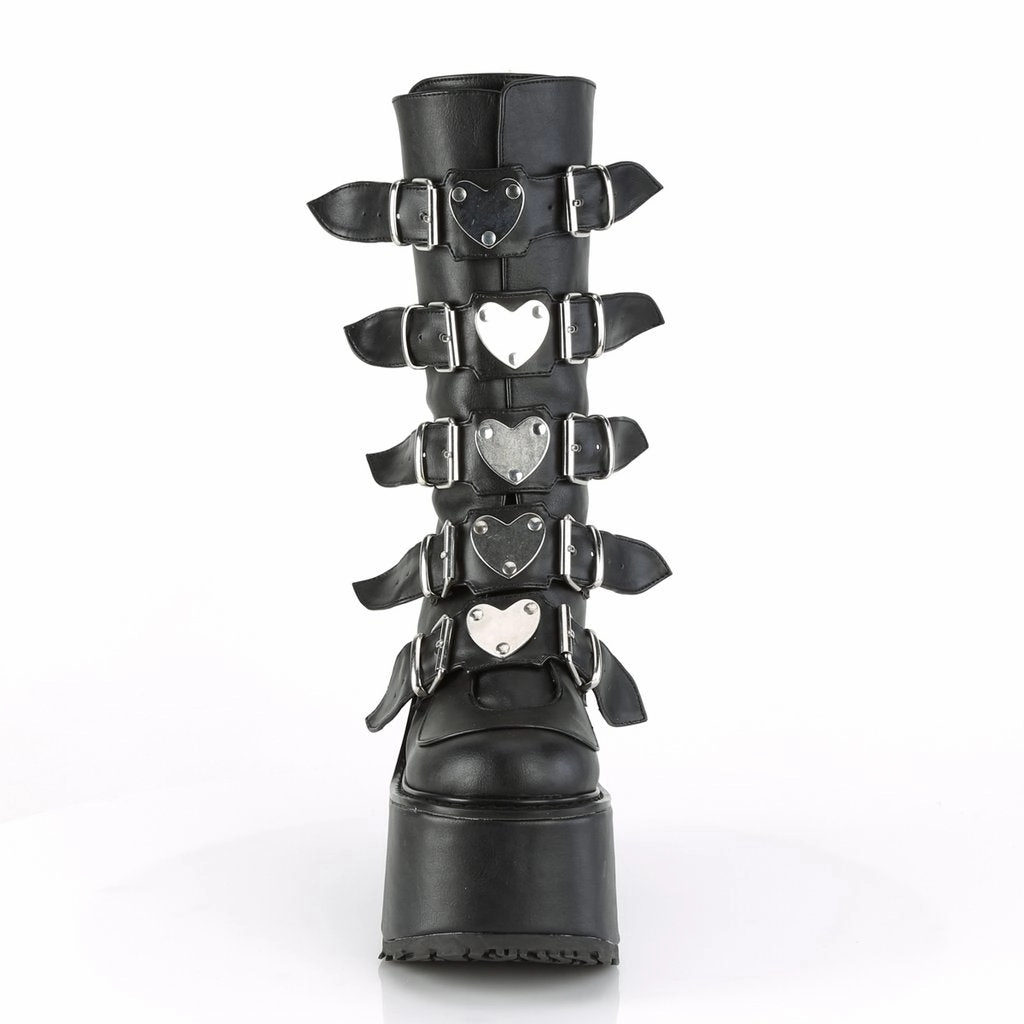 SWING-230  Black Vegan Leather
