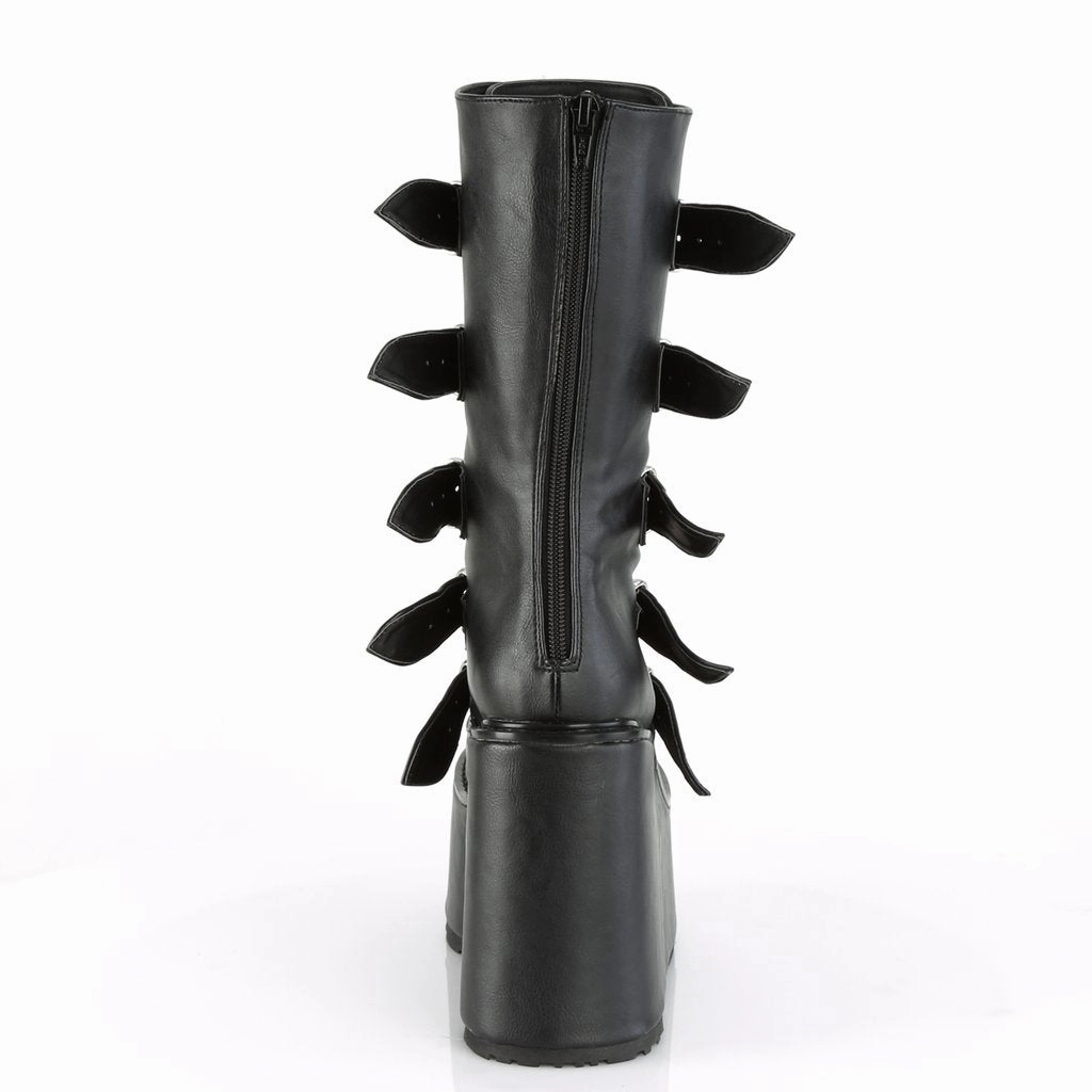 SWING-230  Black Vegan Leather