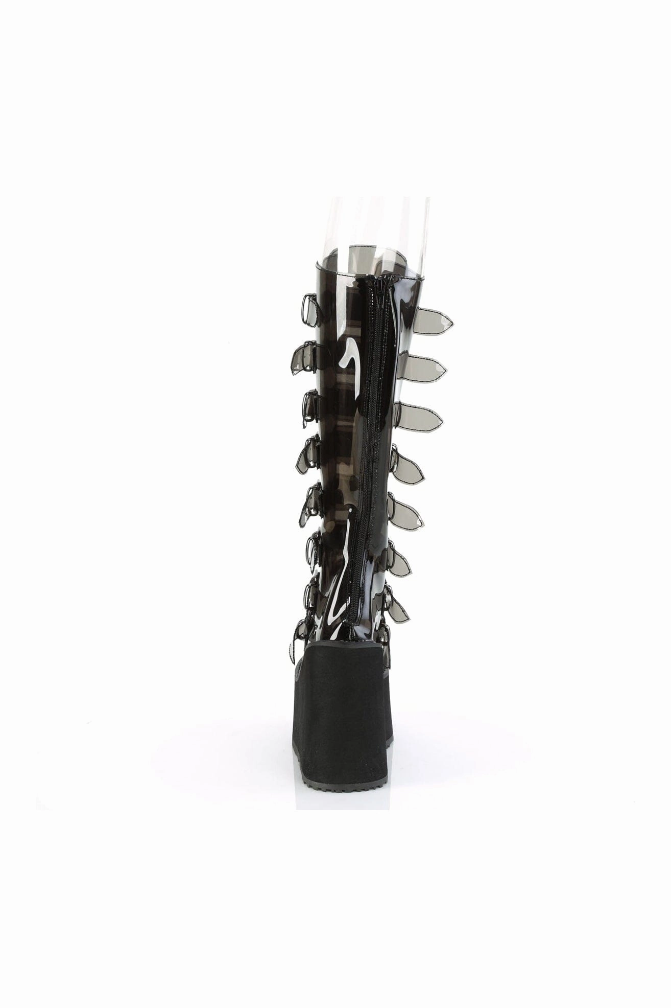 SWING-815C Black Smoke Knee Boot