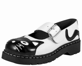 TUK-T2006 Classic Kitty Mary Jane Shoes