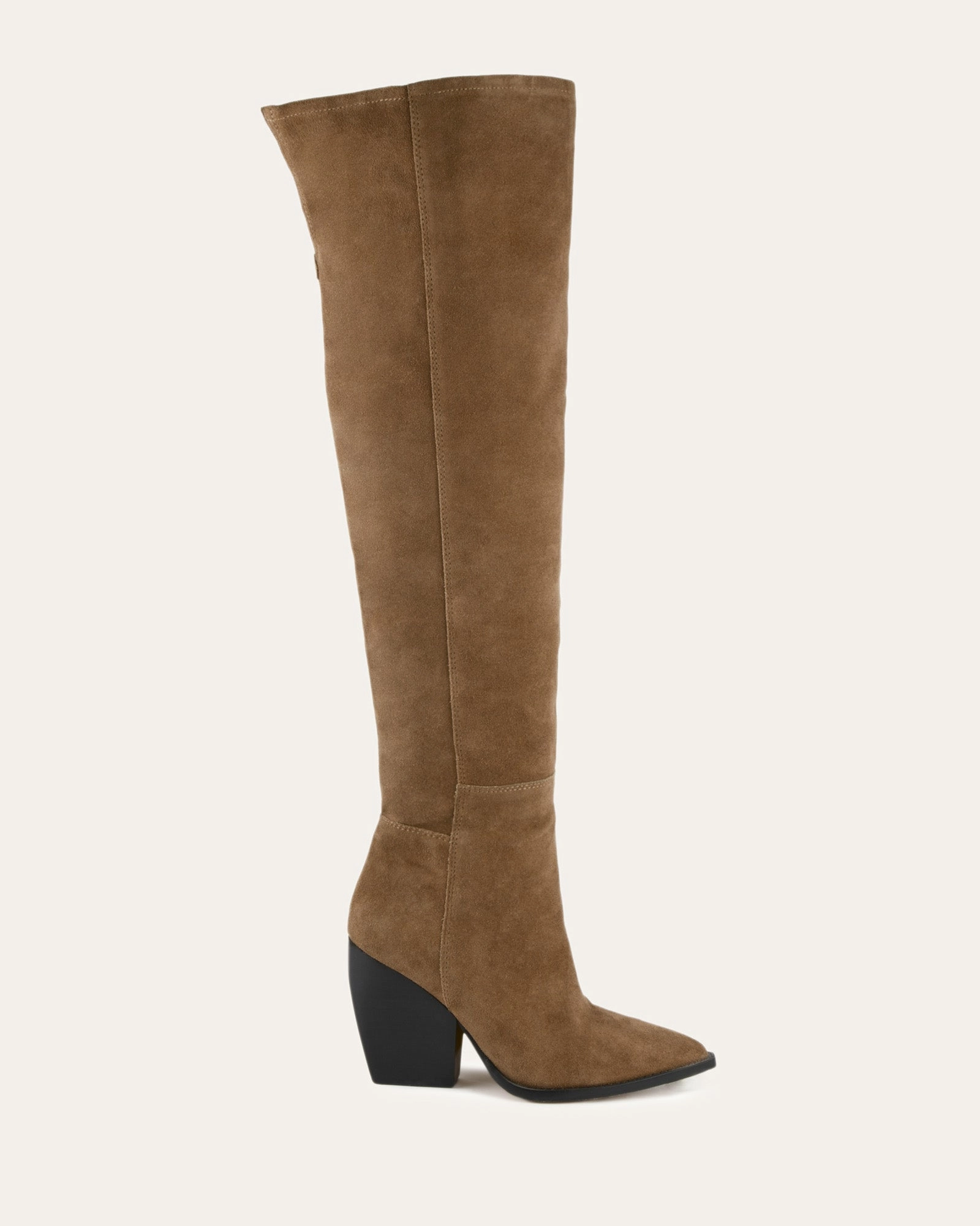UMA OVER THE KNEE BOOTS BARK SUEDE