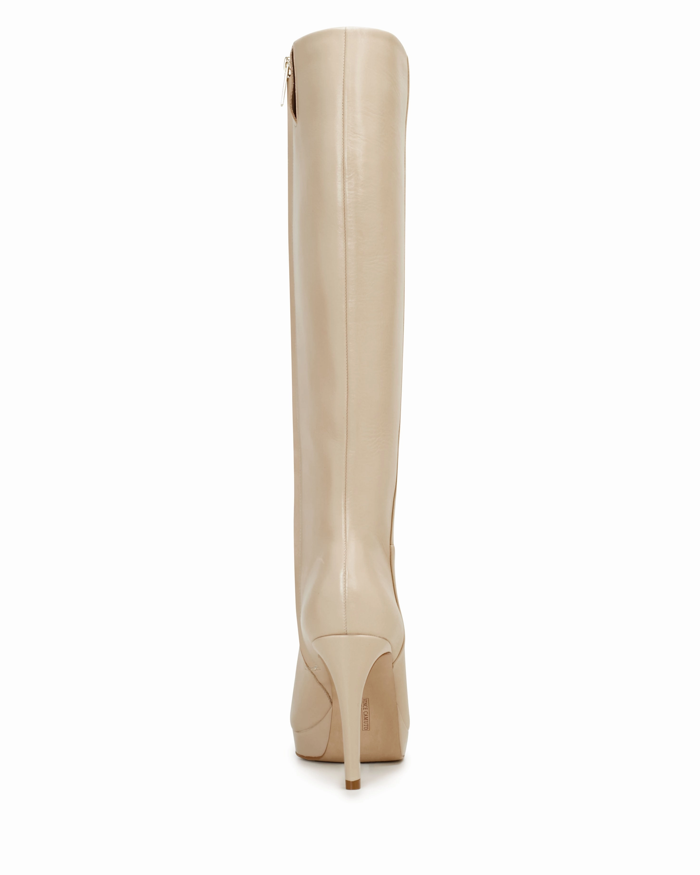 Valeria Wide Calf High Heel Boot