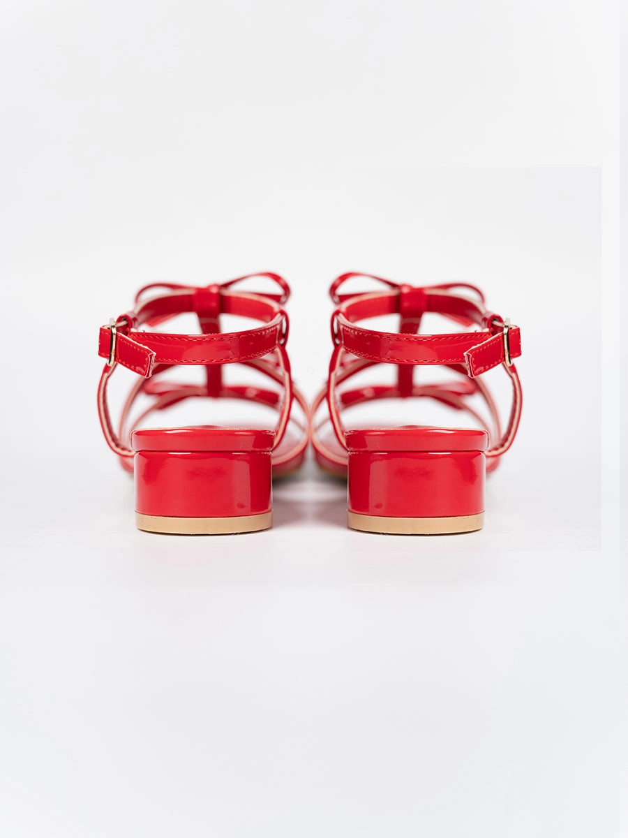 Viola Triple Ribbon Sandals