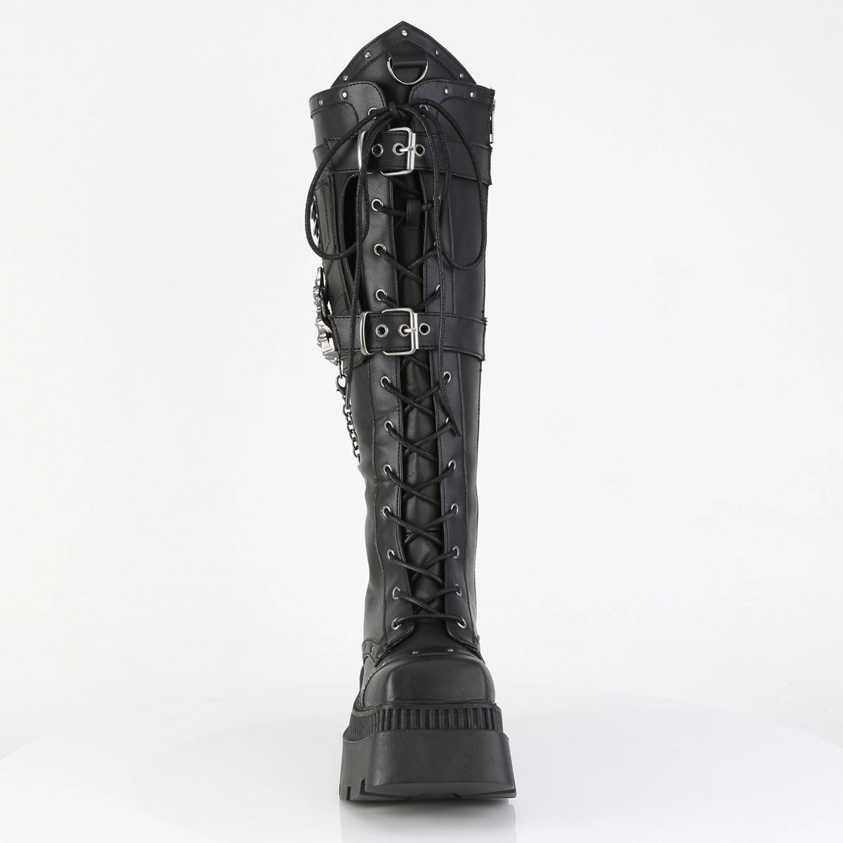 WRATH-205  Black Vegan Leather